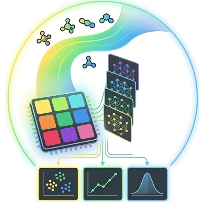 AI for Reliable Chemical Sensing illustration